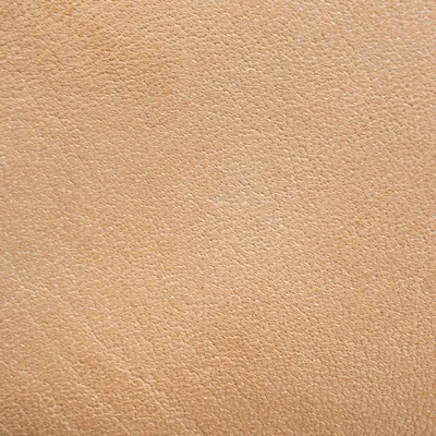 Tan vegetable-tanned hide, close