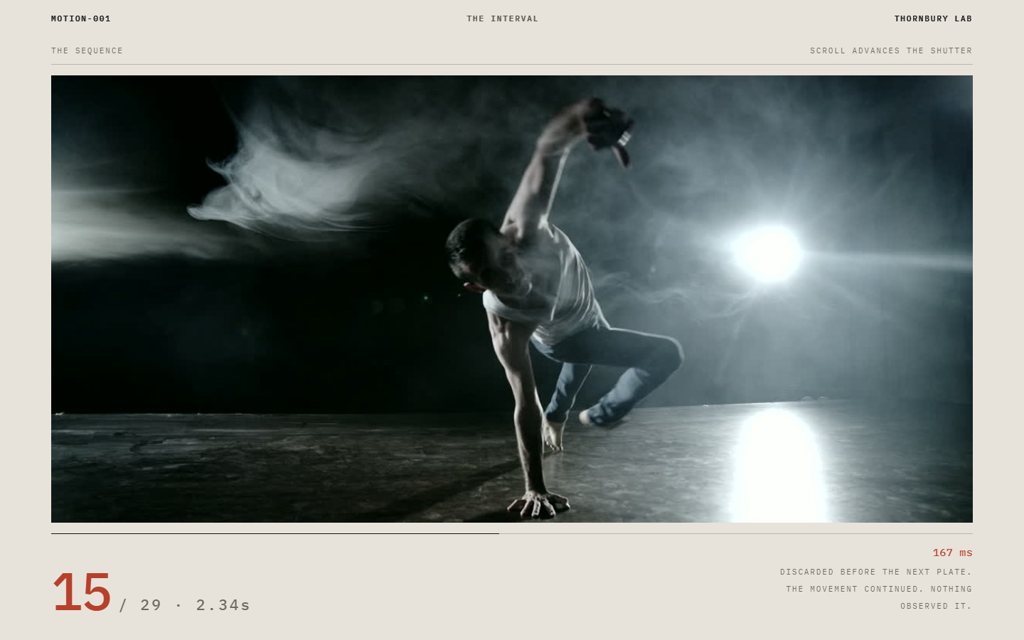THE INTERVAL, frame 15